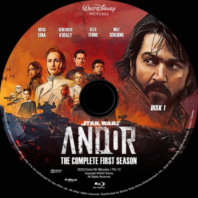 CoverCity - DVD Covers & Labels - Andor - Season 1; disk 1