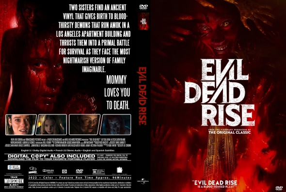 Evil Dead 2022 Dvd Cover