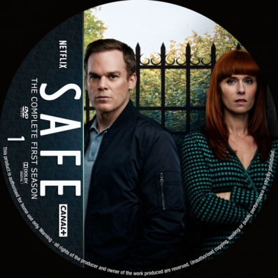 Safe - Season 1; disc 1