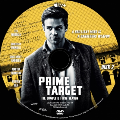 Prime Target - Season 1; disk 2