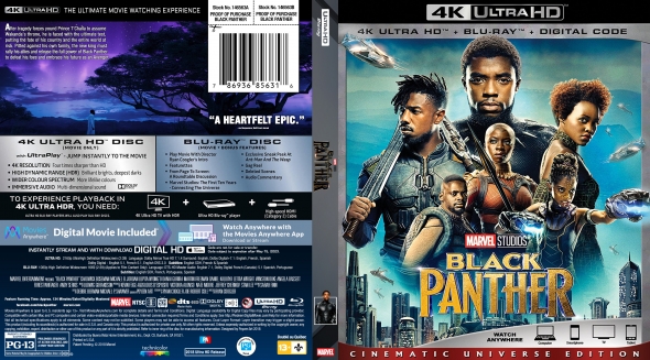 Covercity Dvd Covers Labels Black Panther 4k