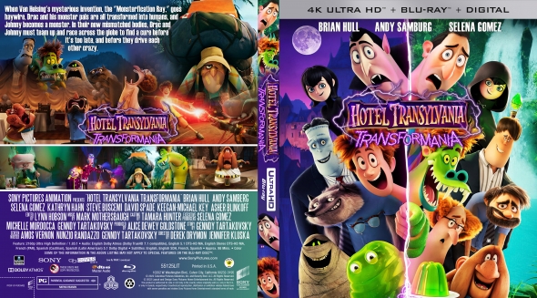Hotel Transylvania: Transformania 4K