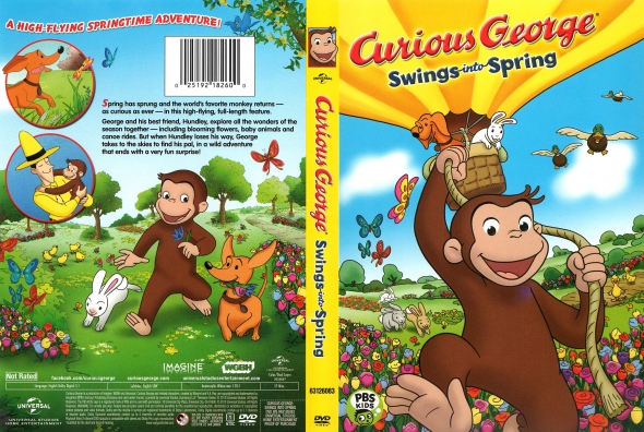 Covercity Dvd Covers Labels Curious George Swings Into Spring