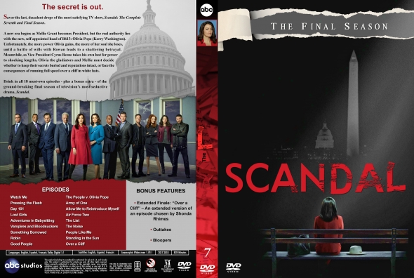Scandal - Season 7 (spanning spine)