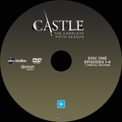 Castle - Season 5; disc 1