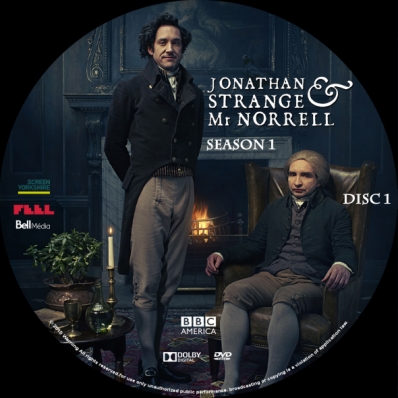 Jonathan Strange & Mr Norrell - Season 1; disc 1