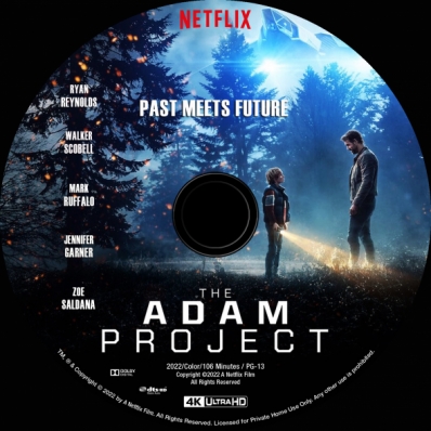 The Adam Project 4K