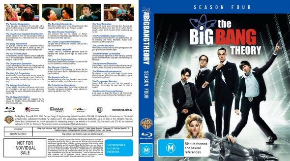 CoverCity - DVD Covers & Labels - The Bing Bang Theory - Season 4