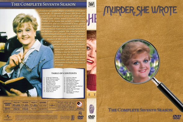 Murder She Wrote - Season 7 (spanning spine)