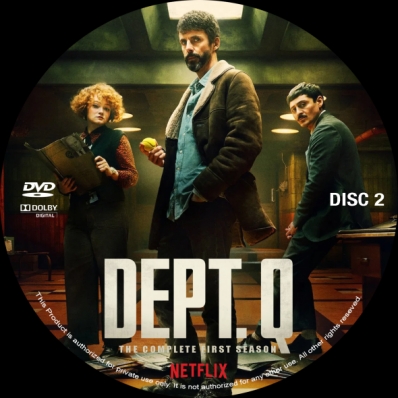 Dept. Q - Season 1; disc 2