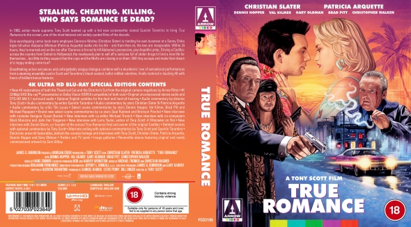 CoverCity - DVD Covers & Labels - True Romance 4K