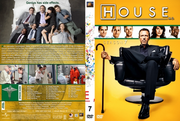 House M.D. - Season 7 (spanning spine)