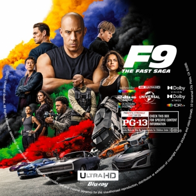 F9 The Fast Saga 4K