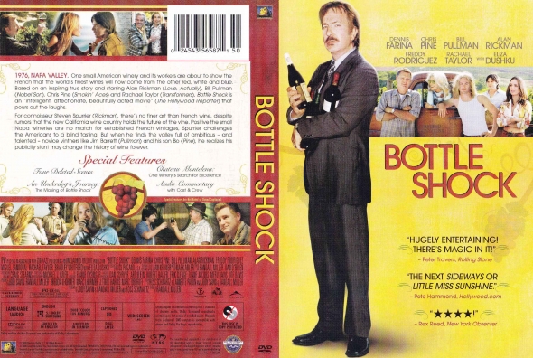 Bottle Shock DVD - Wein-Komödie Mit Chris Pine & Alan Rickman