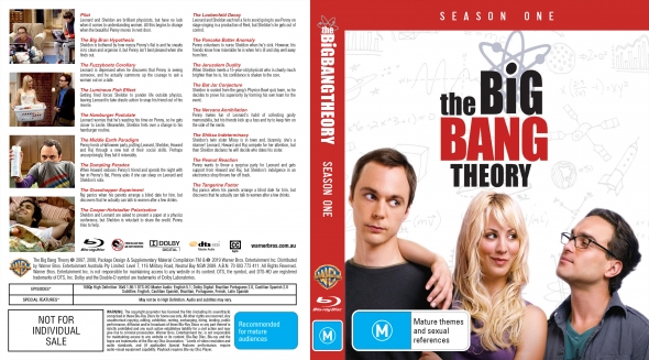 CoverCity - DVD Covers & Labels - The Bing Bang Theory - Season 1