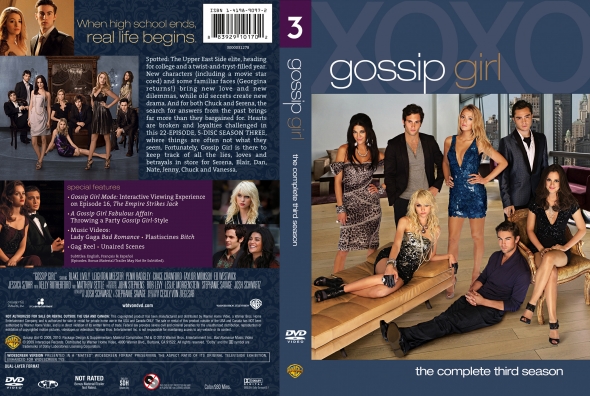 CoverCity - DVD Covers & Labels - Gossip Girl - Season 3