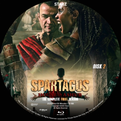 Spartacus: House of Ashur - Season 1; disk 2
