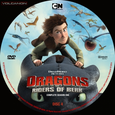 Dragons Riders of Berk - Season 1; disc 4