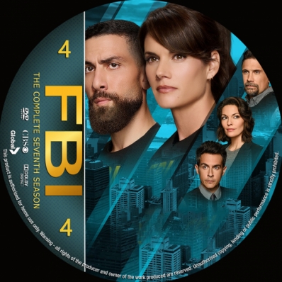 FBI - Season 7; disc 4