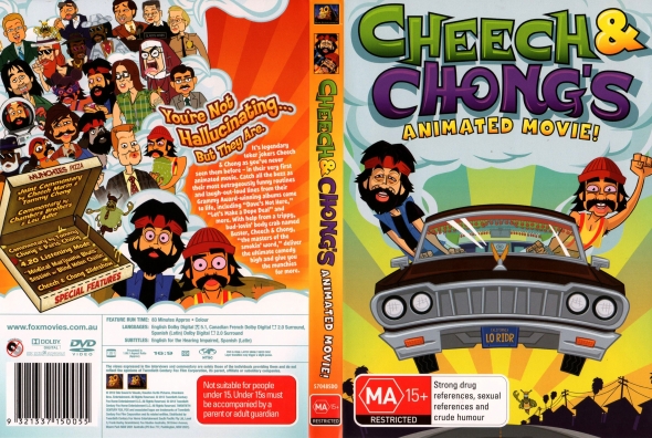 CoverCity - DVD Covers & Labels - Cheech & Chong's Animated Movie