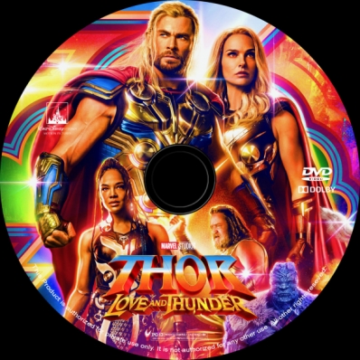 thor 2022 dvd cover