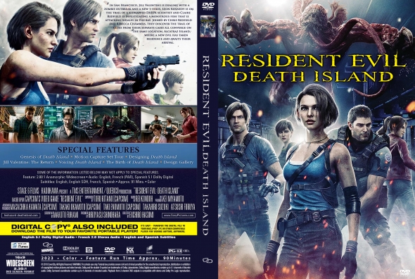 Resident Evil: Death Island será lançado em formato digital, DVD e