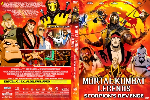 Covercity Dvd Covers Labels Mortal Kombat Legends Scorpion S Revenge