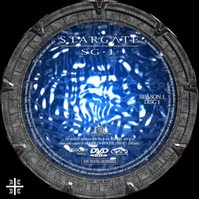 Stargate SG-1 - Season 1; disc 1
