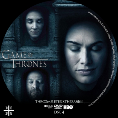 Game of Thrones - Season 6; disc 4