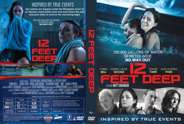12 Feet Deep (2019) R2 DE DVD Cover 