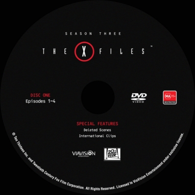 The X-Files - Season 3; disc 1
