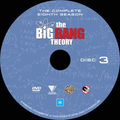 CoverCity - DVD Covers & Labels - The Big Bang Theory - Season 8; disc 3