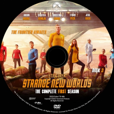 Star Trek: Strange New Worlds - Season 1; disk 3