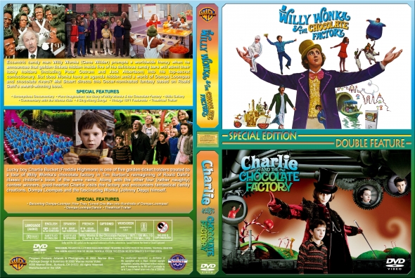 Willy Wonka / Charlie & the Chocolate Factory Double