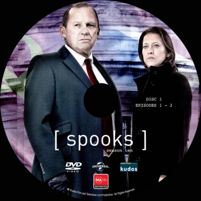 CoverCity - DVD Covers & Labels - Spooks - Season 10; disc 1