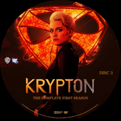 Krypton - Season 1; disc 3