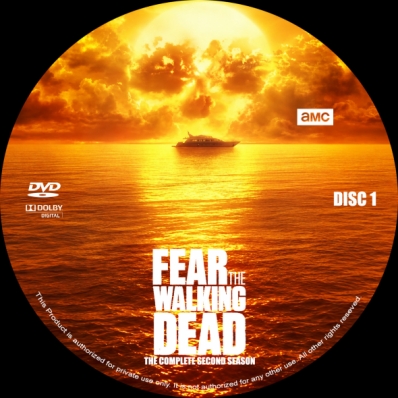 CoverCity - DVD Covers & Labels - Fear the Walking Dead - Season 2; disc 1