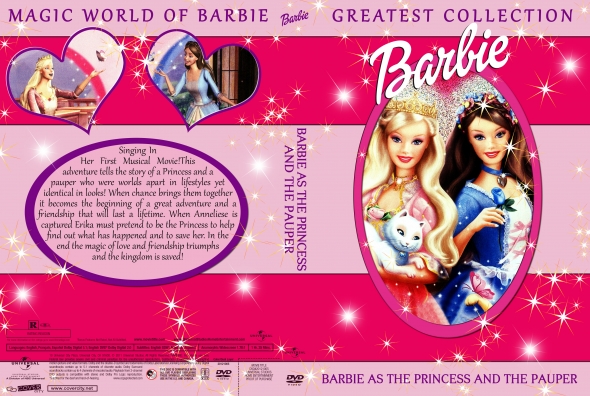 barbie princess and the pauper dvd