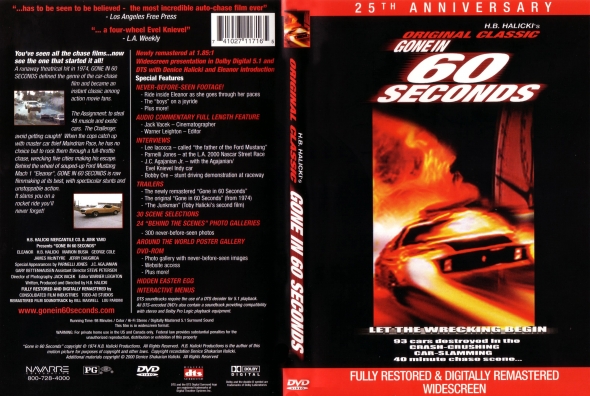 CoverCity - DVD Covers & Labels - Gone in 60 Seconds