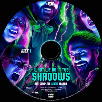 What We Do in the Shadows - Season 6; disk 1