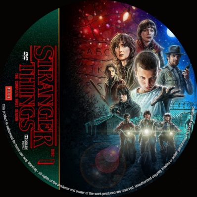 Stranger Things - Season 1; disc 1