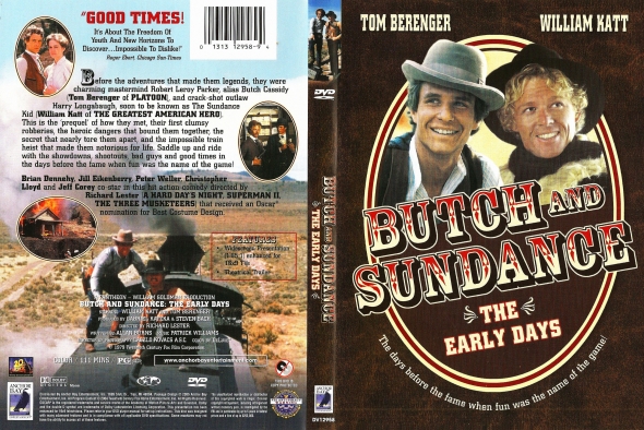 Covercity Dvd Covers Labels Butch And Sundance The Early Days