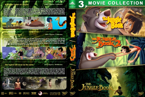 CoverCity - DVD Covers & Labels - The Jungle Book Triple Feature
