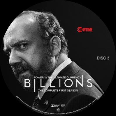 Billions - Season 1; disc 3