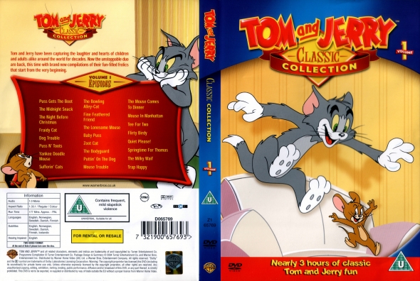 Tom and Jerry Classic Collection Volume 1