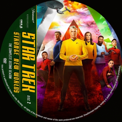 Star Trek Strange New Worlds - Season 2; disc 2