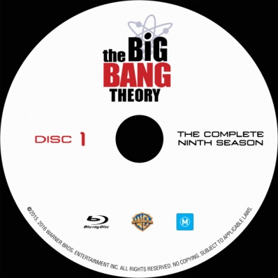 CoverCity - DVD Covers & Labels - The Big Bang Theory - Season 9; disc 1