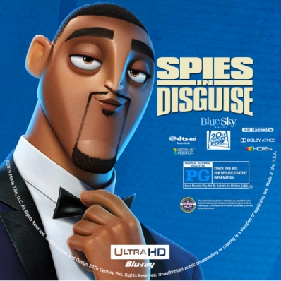Spies in Disguise 4K