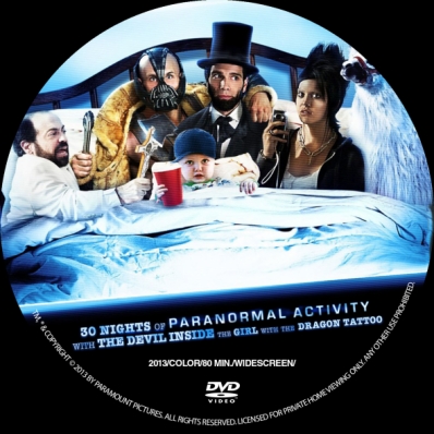 30 Nights of Paranormal Activity with the Devil Inside the Girl with the Dragon Tattoo