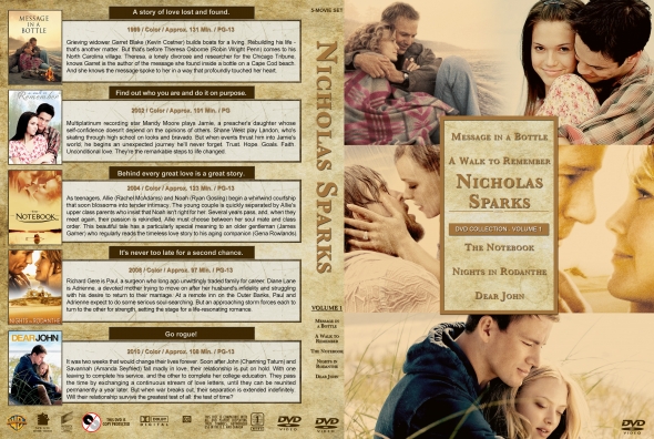 Nicholas Sparks DVD Collection - Volume 1